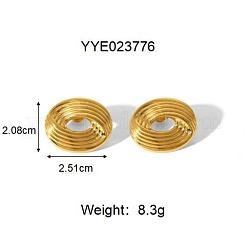 Eye 304 Stainless Steel Stud Earrings & Pendant Necklaces Sets for Women&nbsp;JD1980-1