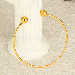 Classic 304 Stainless Steel Cuff Bangles&nbsp;QO4732-2