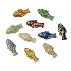 10Pcs 10 Colors Handmade Lampwork Beads&nbsp;LAMP-CJ0002-66