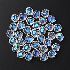 35Pcs Transparent Spray Painted Glass Beads&nbsp;GLAA-YW0001-72A