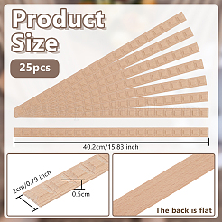 25Pcs Wood Ceiling Molding&nbsp;AJEW-OC0014-96D