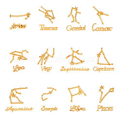 Twelve Constellations Alloy Cabochons&nbsp;DIY-CJ0001-29