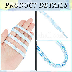 3 Pairs 3 Style Tie-Dye Style Flat Smooth Polyester Shoelaces&nbsp;FIND-GF0004-70C