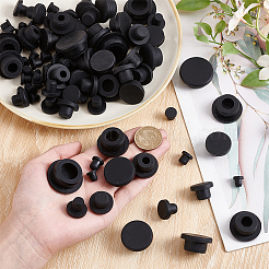 100Pcs 8 Styles Silicone Hole Plugs&nbsp;AJEW-NB0007-81