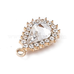 Alloy Rhinestone Pendants&nbsp;ALRI-C008-55LG-01