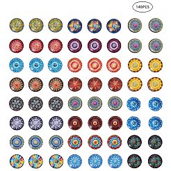 Flatback Glass Cabochons for DIY Projects&nbsp;GGLA-PH0004-27D