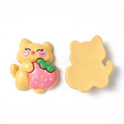 Opaque Resin Cabochons&nbsp;CRES-P023-06E