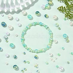 1140Pcs 12 Styles ABS Plastic Imitation Pearl Beads&nbsp;KY-YW0001-96A