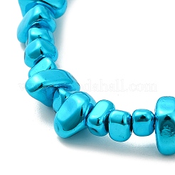 Baking Paint Electroplated Synthetic Non-magnetic Hematite Beads Strands&nbsp;G-H072-D01-01E