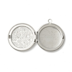 Tarnish Resistant 304 Stainless Steel Diffuser Locket Pendants&nbsp;STAS-K002-10P