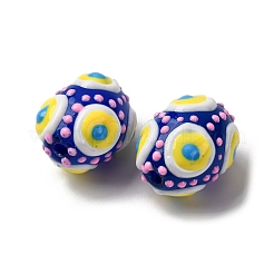 Glass Enamel Beads&nbsp;GLAA-C038-01G