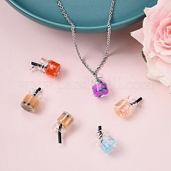 Glass Bottle Pendants&nbsp;X-GLAA-S181-04