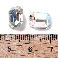 K9 Glass Rhinestone Cabochons&nbsp;GLAA-H034-07D-001TR