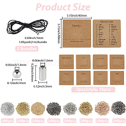 1600Pcs 8 Styles ABS Plastic Beads&nbsp;KY-SC0002-55