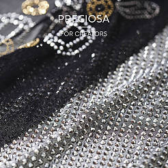 Preciosa&reg MAXIMA Crystal No Hotfix Flatback Stones&nbsp;Y-PRC-NSS10-20050-200