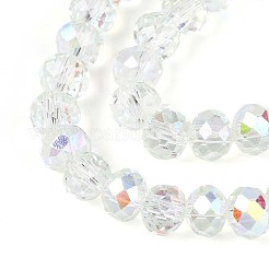 Transparent Glass Beads Strands&nbsp;X-EGLA-N016-6mm-06