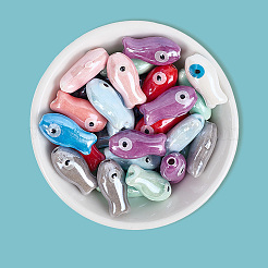 40Pcs Handmade Porcelain Beads&nbsp;PORC-LT0001-06