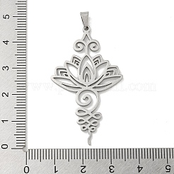 304 Stainless Steel Pendants&nbsp;X-STAS-M067-01P