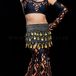 Polyester Tassel Fringe Trimming&nbsp;AJEW-WH0651-70A