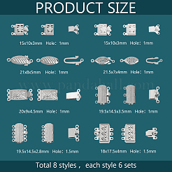 304 Stainless Steel Box Clasps&nbsp;FIND-PH0020-90