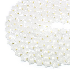 Natural Quartz Crystal Beads Strands&nbsp;G-P573-C03-01