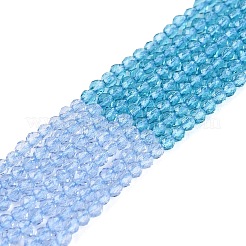 Transparent Glass Beads Strands&nbsp;GLAA-N074-01A-10