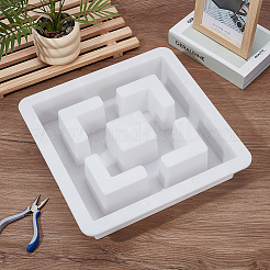 Plastic Block Mold DIY Casting Concrete Wall Decorative Brick Moulds&nbsp;SIMO-WH0002-06B