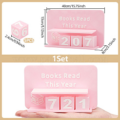 PLA Books Read This Year Book Count Displays&nbsp;AJEW-WH0752-455A-1
