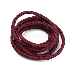 Braided PU Leather Cords&nbsp;WL-WH0005-002G