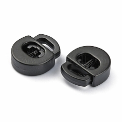 Alloy Spring Cord Locks&nbsp;FIND-WH0110-063MB