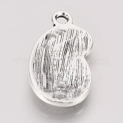 Tibetan Style Alloy Pendant Enamel Settings&nbsp;TIBE-T011-133AS-LF