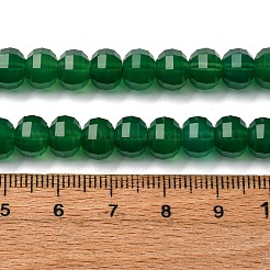 Natural Green Onyx Agate Beads Strands&nbsp;G-P587-D16-03