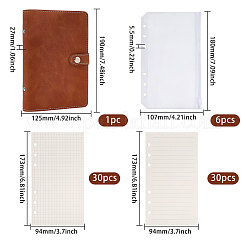 A6 PU Leather Notebooks&nbsp;AJEW-WH0696-617