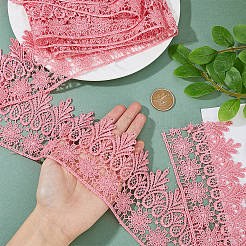 7.5Yards Polyester Flower Lace Ribbon&nbsp;OCOR-DC0001-03