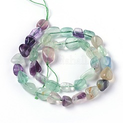 Natural Fluorite Beads Strands&nbsp;G-L493-11