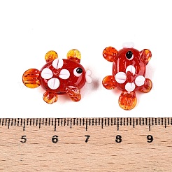 Handmade Lampwork Bumpy Beads Strands&nbsp;LAMP-T021-25H