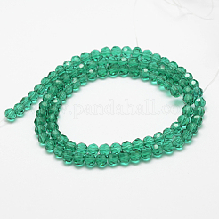 Transparent Glass Bead Strands&nbsp;X-GLAA-G013-8mm-52