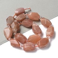 Natural Sunstone Beads Strands&nbsp;G-H095-A02-01