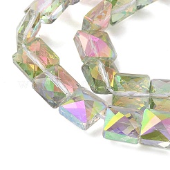 Electroplate Glass Beads Strands&nbsp;EGLA-L045-B