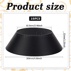 Plastic Basketball Display Stands&nbsp;AJEW-WH0471-65