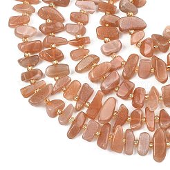 Natural Sunstone Beads Strands&nbsp;G-F821-A04-01