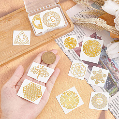 Self Adhesive Brass Stickers&nbsp;DIY-OC0002-51