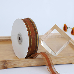 1Roll Solid Color Organza Ribbons&nbsp;ORIB-CY0001-03B