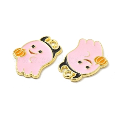 Alloy Enamel Pendants&nbsp;ENAM-J650-10G-01