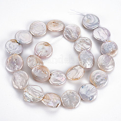 Natural Keshi Pearl Beads Strands&nbsp;PEAR-S018-04D