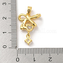 Brass Pendants&nbsp;KK-K352-01G