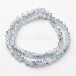 Electroplate Glass Bead Strands&nbsp;EGLA-J138-A-HR01
