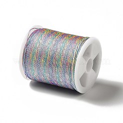 12 Rolls Polyester Metallic Threads&nbsp;OCOR-E026-08