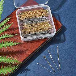 304 Stainless Steel Flat Head Pins & Eye Pins&nbsp;STAS-FS0001-58