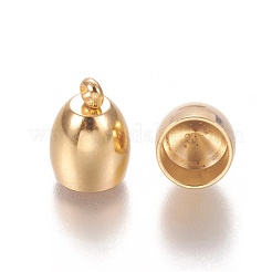 201 Stainless Steel Cord Ends&nbsp;X-STAS-L226-017E-G